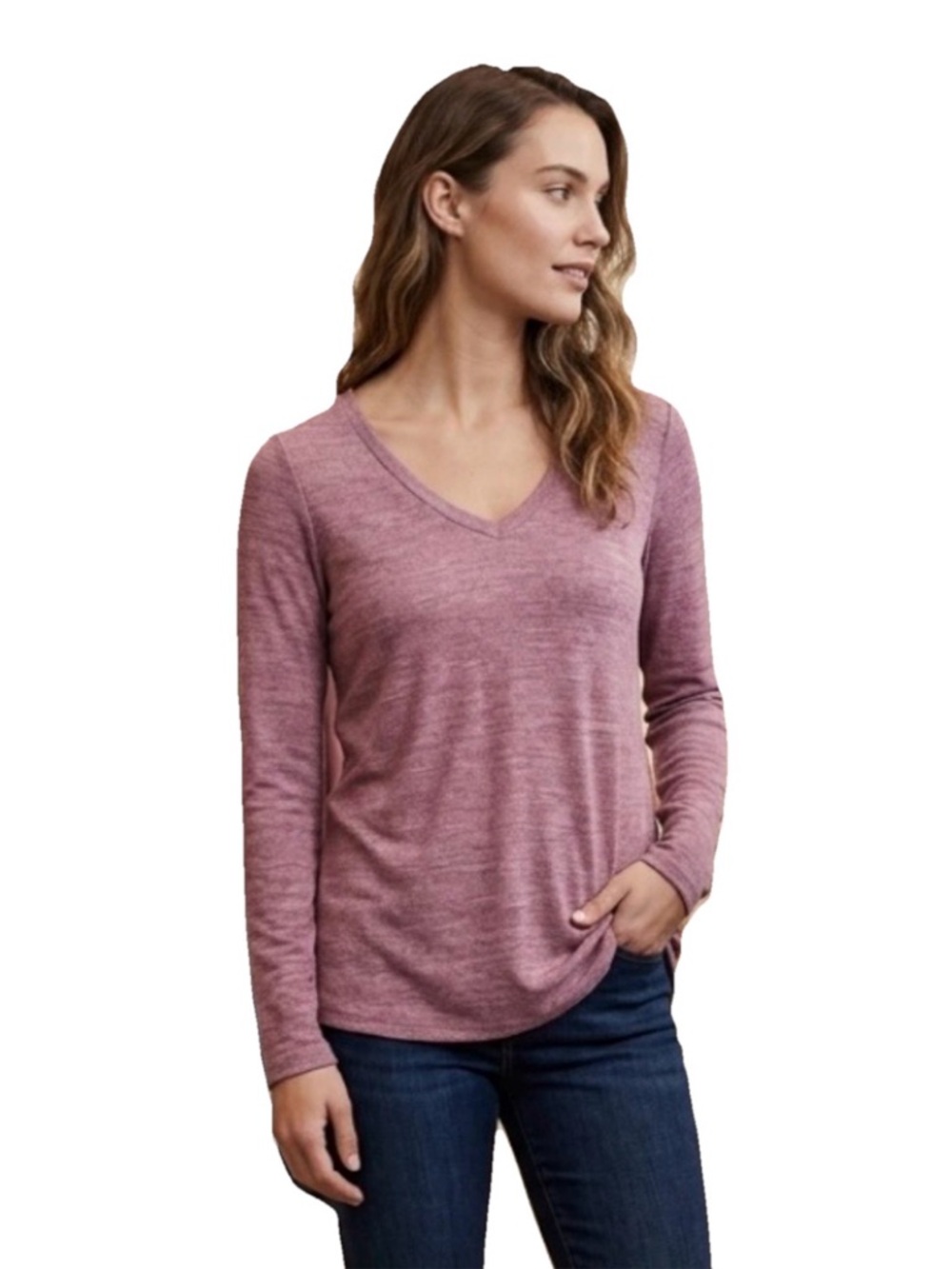 Lauren Moshi Limited Quantity Lavender Purple Long Sleeve Size Small
